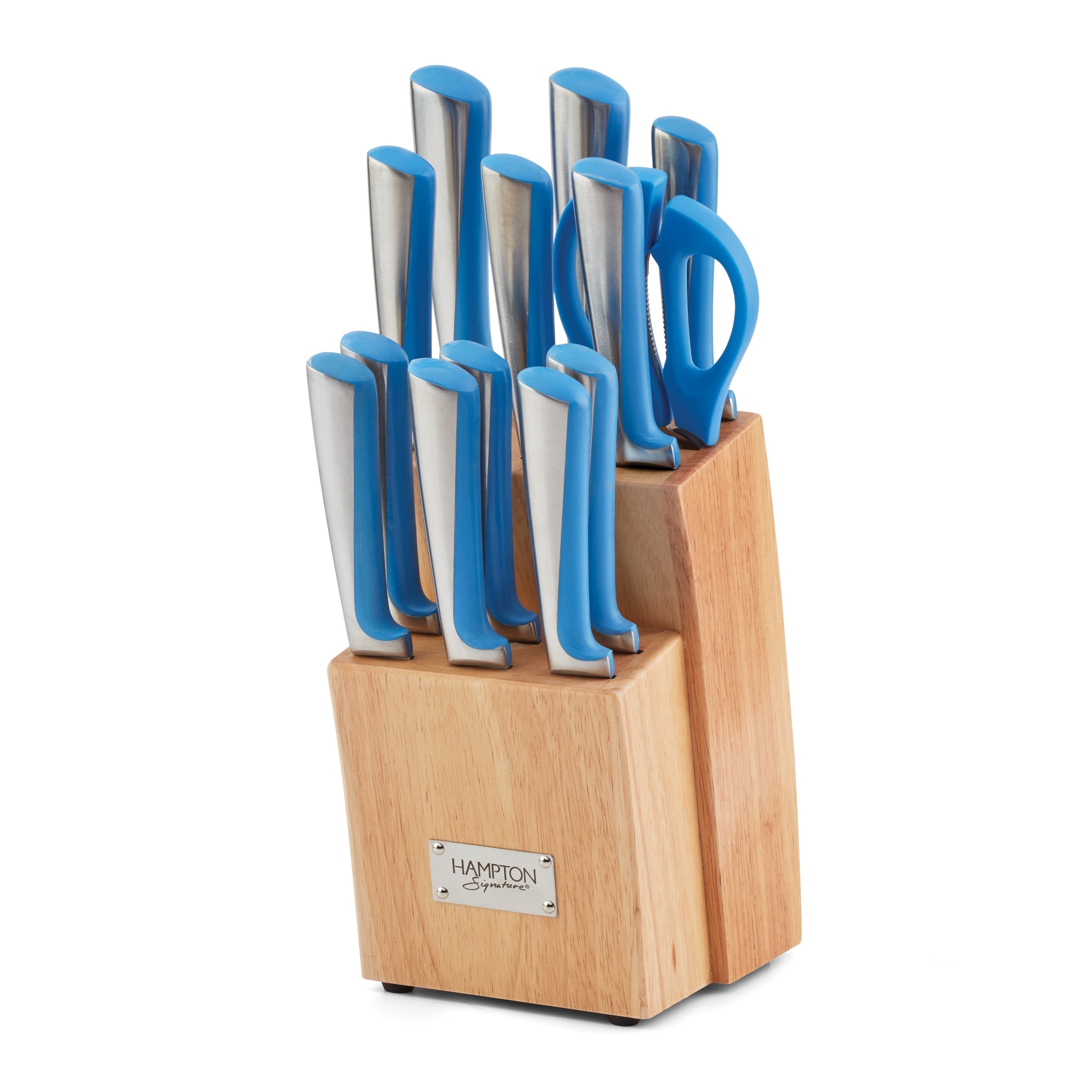 Lenox Westmore Orion Blue 14-Piece Cutlery Block Set - Image 2