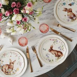 Alternative view of Lenox Westmore Butterfly Meadow Bunny Accent Plates, Set of 4