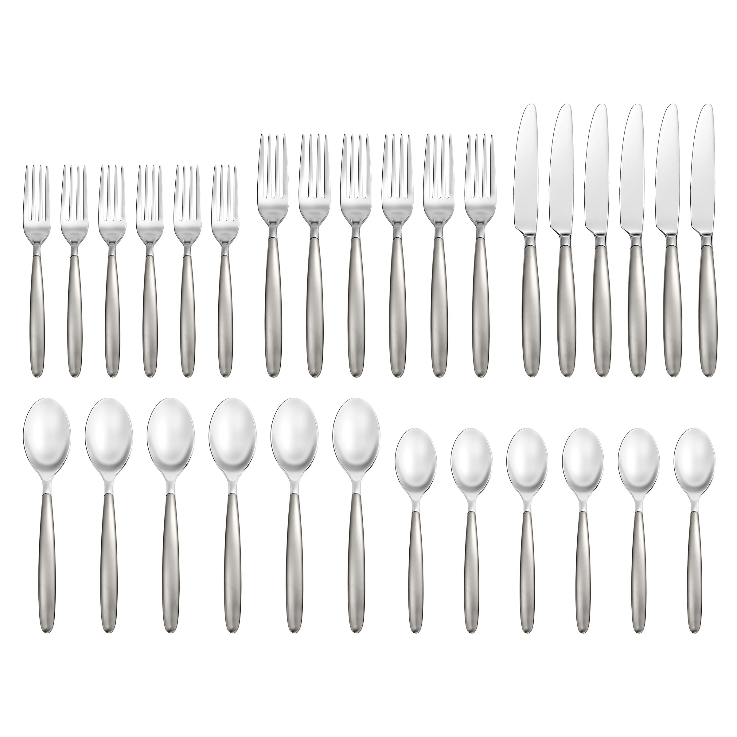 Lenox Westmore Tidal Frosted 30-Piece Flatware Set - Image 2
