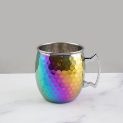 Alternative view of Lenox Westmore Hammered Rainbow Moscow Mule Mugs, Set of 4