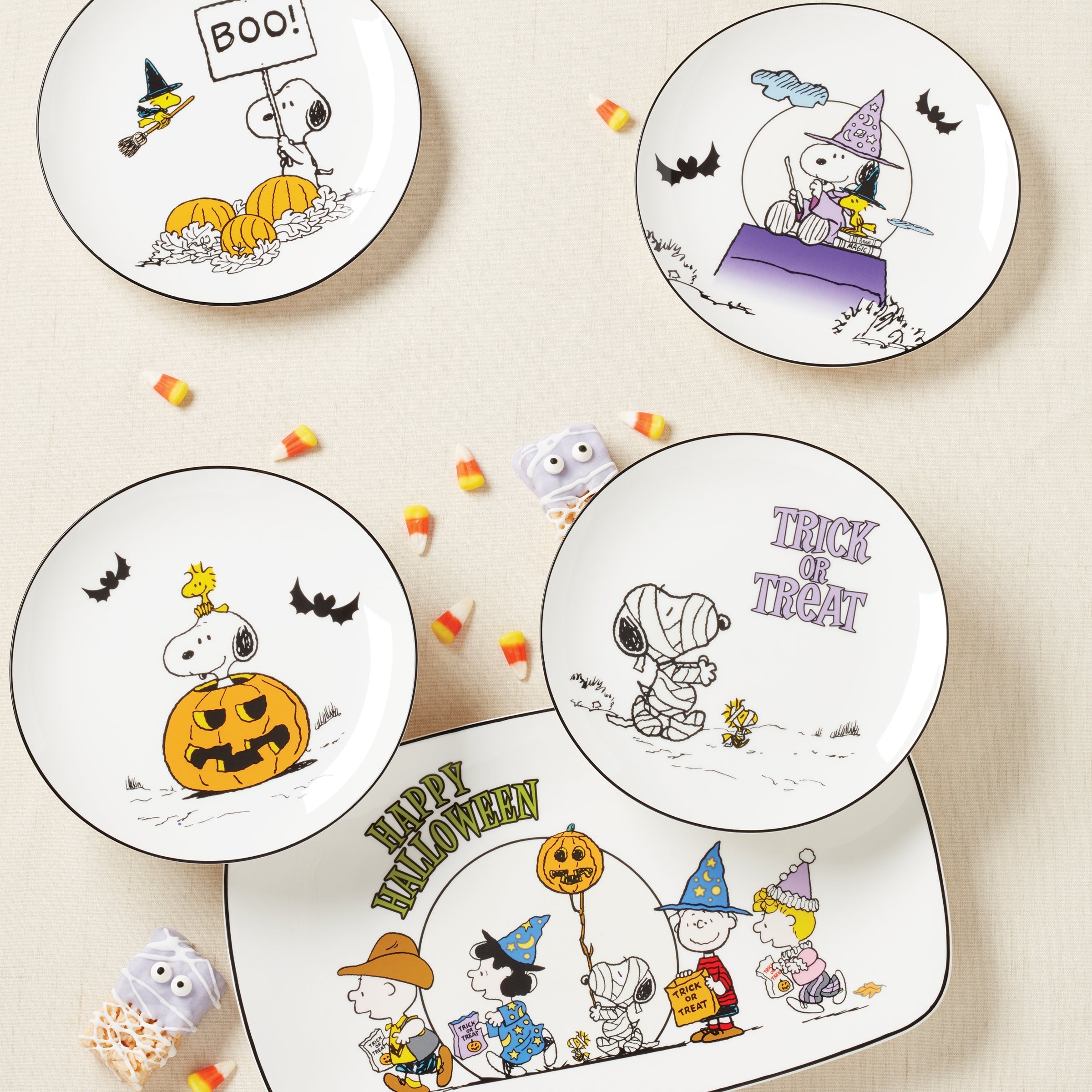 Lenox Westmore The Great Pumpkin Accent Plates, Set of 4 - Image 3