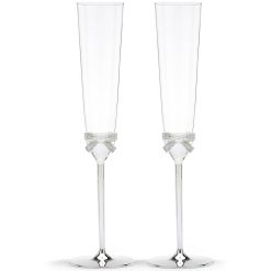 Lenox Westmore Grace Avenue 2-Piece Champagne Flute Set