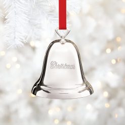 Alternative view of Lenox Westmore Ringing in the Season Christmas Silverplate Bell