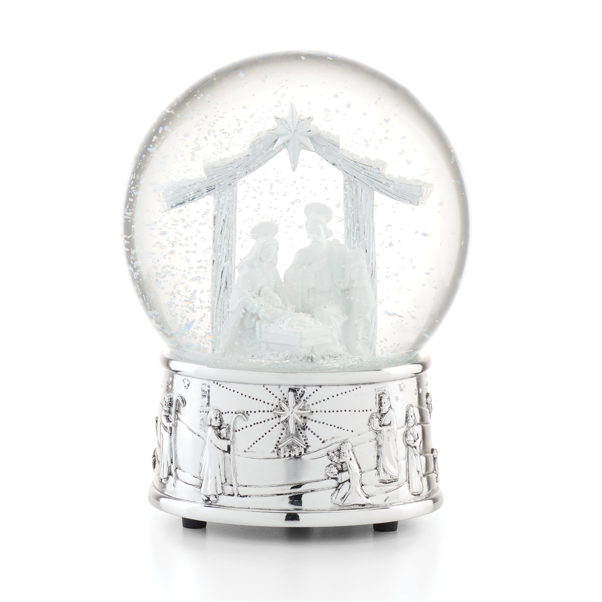 Lenox Westmore Nativity Musical Snow Globe - Image 3
