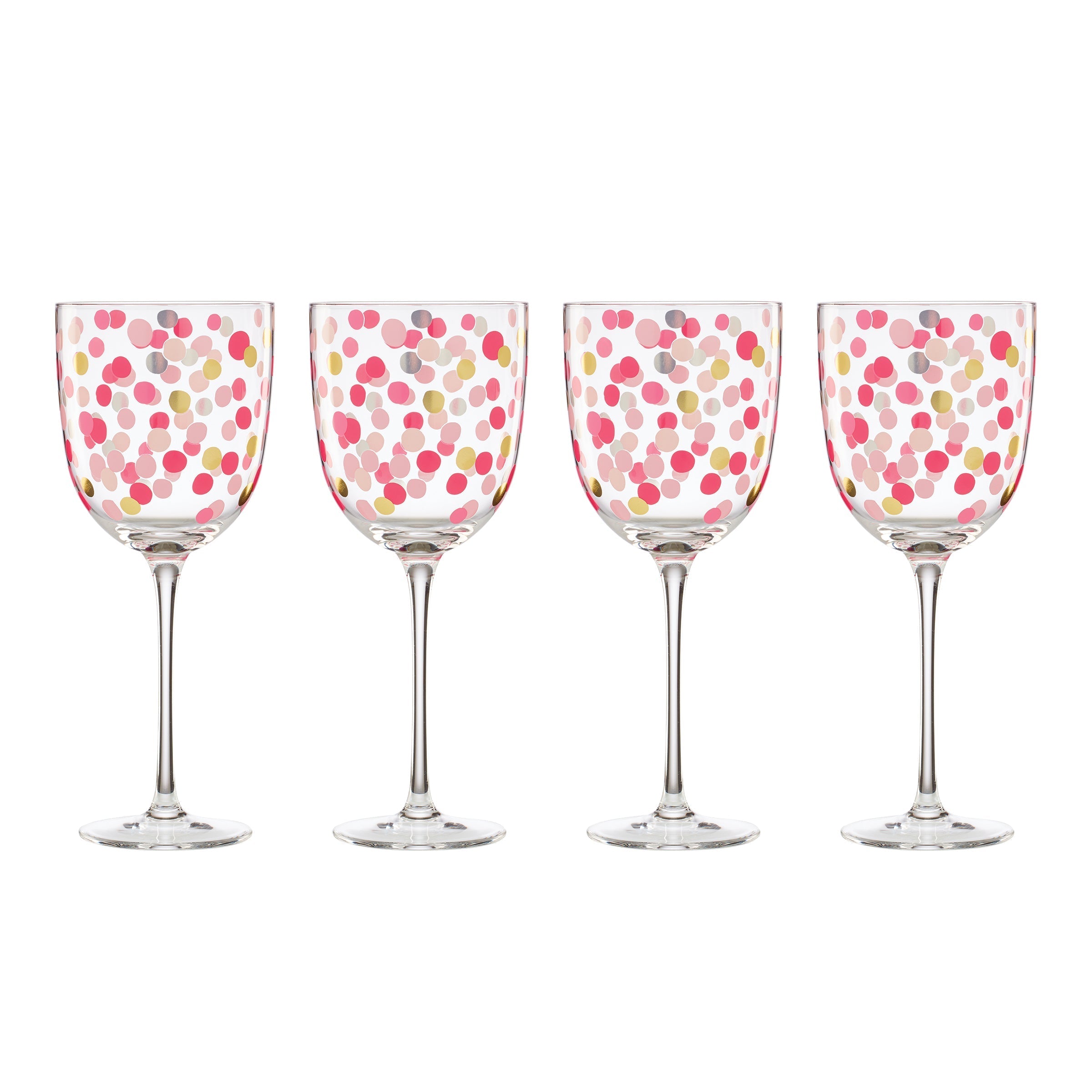 Lenox Westmore It's Raining Confetti Wine Glasses, Set of 4 - Image 3