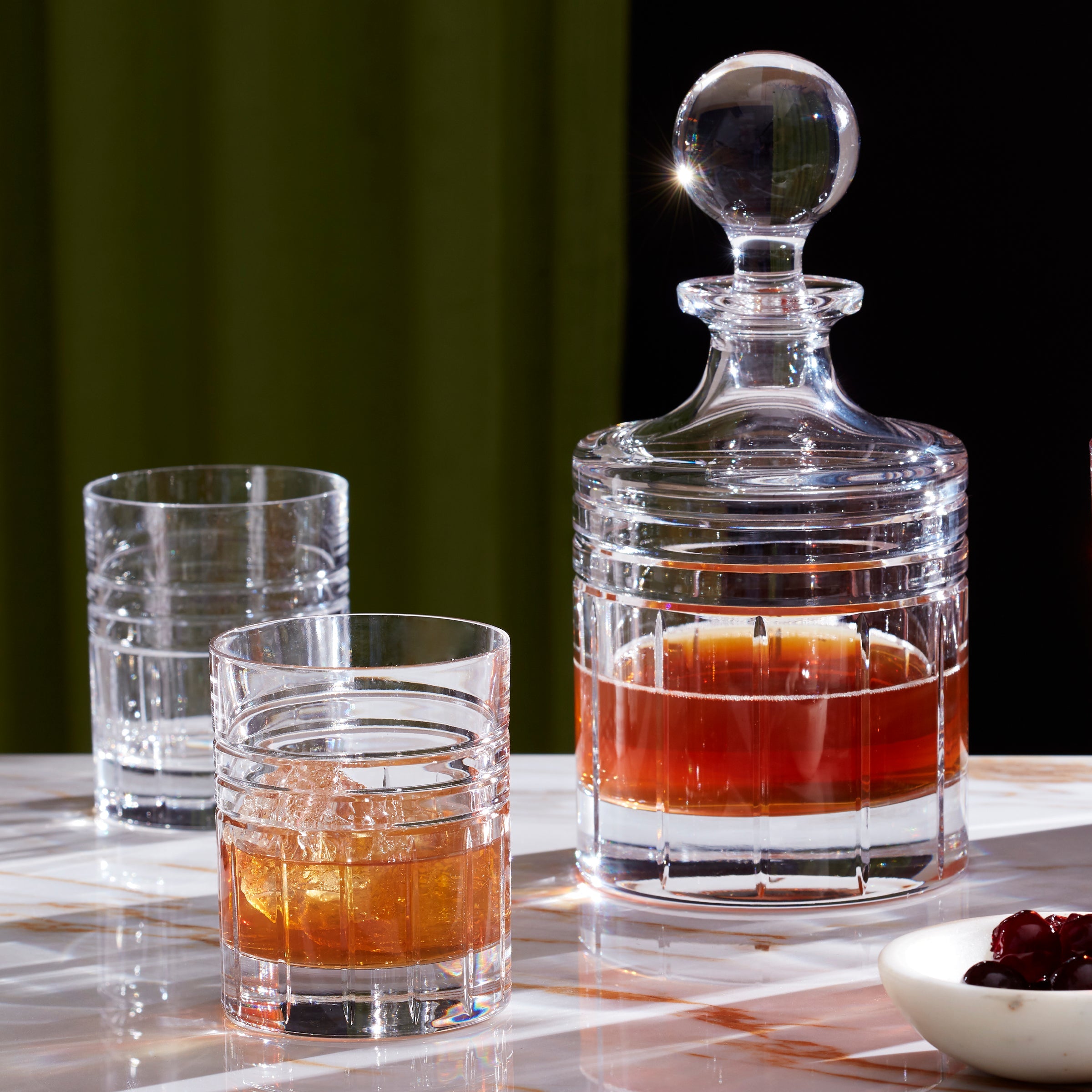 Lenox Westmore Tempo Crystal 5-Piece Whiskey Set - Image 3