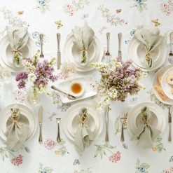 Alternative view of Lenox Westmore Bay Colors White Accent Plates, Set of 4