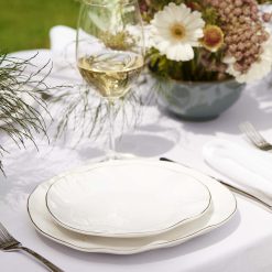Alternative view of Lenox Westmore Blue Bay White 12-Piece Dinnerware Set