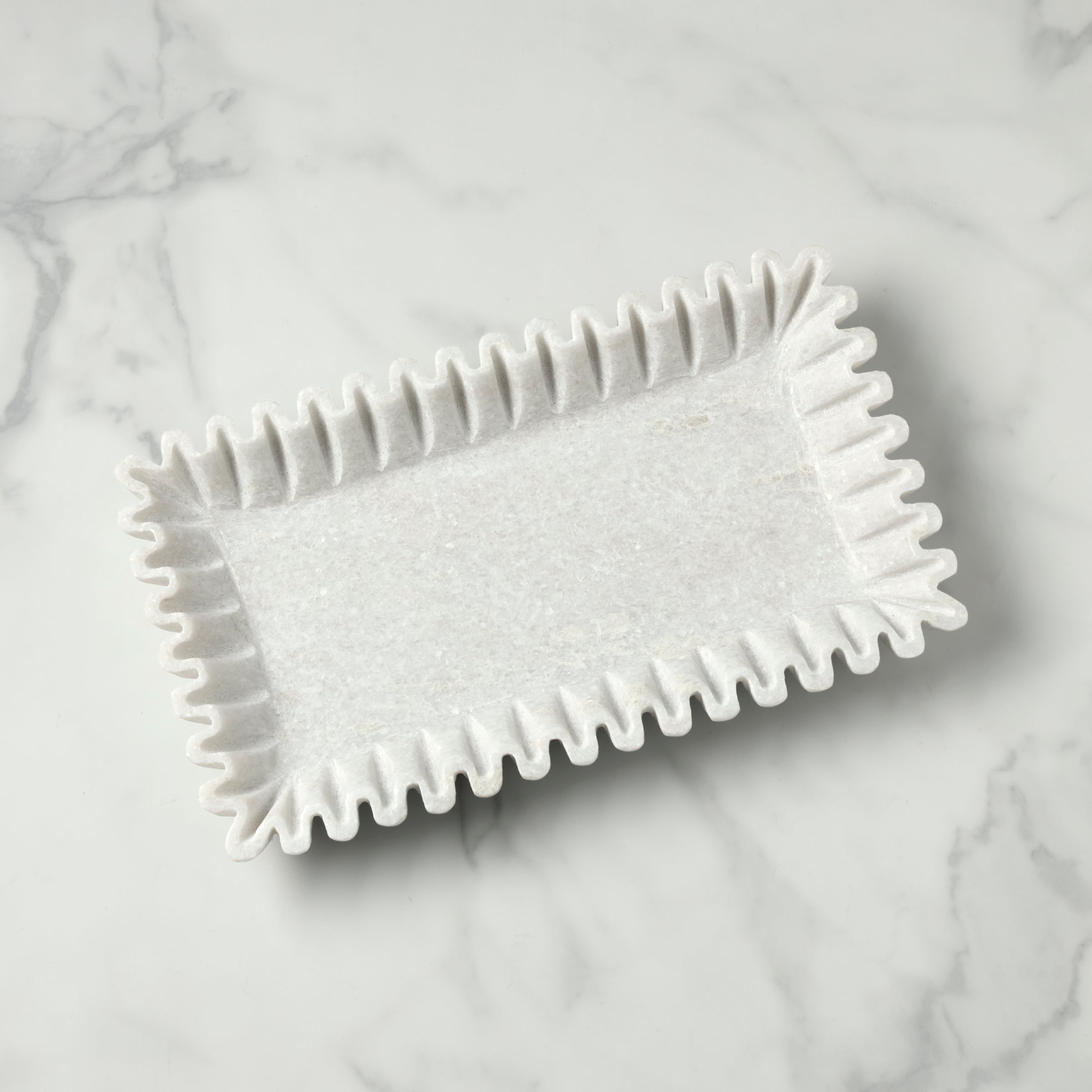 Lenox Westmore Waterloo Wavy Marble Platter