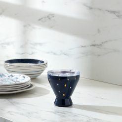 Alternative view of Lenox Westmore Blue Bay Dot Stainless Steel Cocktail Tumbler