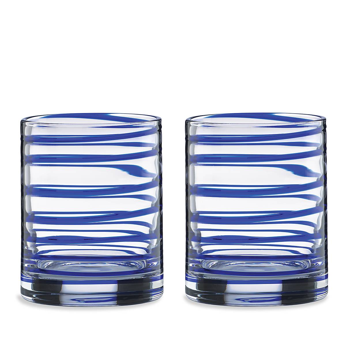 Lenox Westmore Charlotte Street Double Old Fashion Glasses, Set of 2