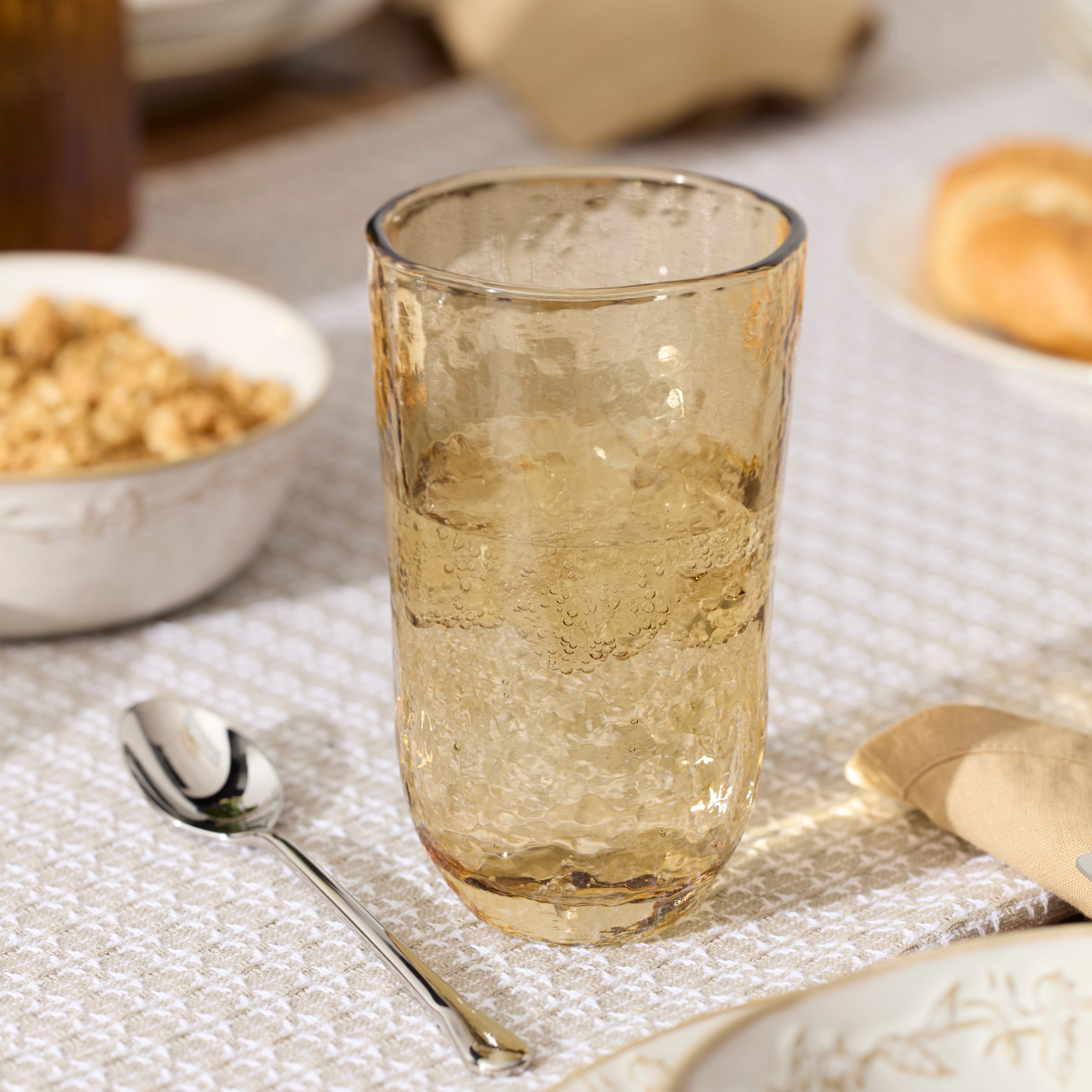 Lenox Westmore Homespun Amber Tall Tumbler - Set Of 4 - Image 5