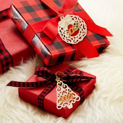 Alternative view of Lenox Westmore 2022 Wreath & Tree Ornaments, Set of 2