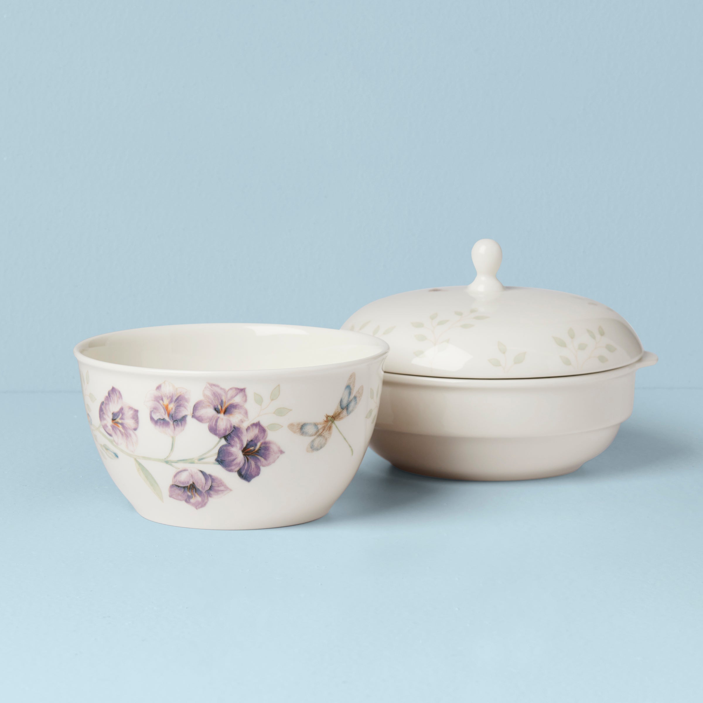 Lenox Westmore Butterfly Meadow 3-Piece Stackable Bowl Set - Image 3