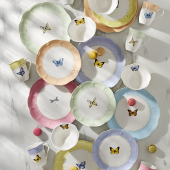 Alternative view of Lenox Westmore Butterfly Meadow Color 24-Piece Dinnerware Set