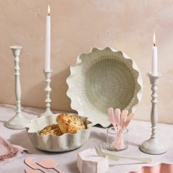 Alternative view of Lenox Westmore Nera Light Green Large Candle Holder
