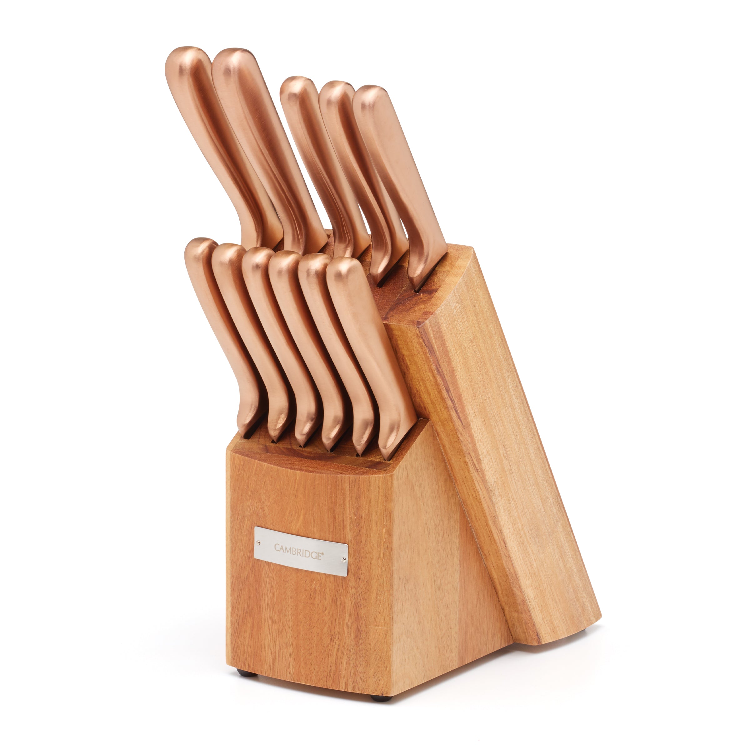 Lenox Westmore Copper 12-Piece Cutlery Block Set