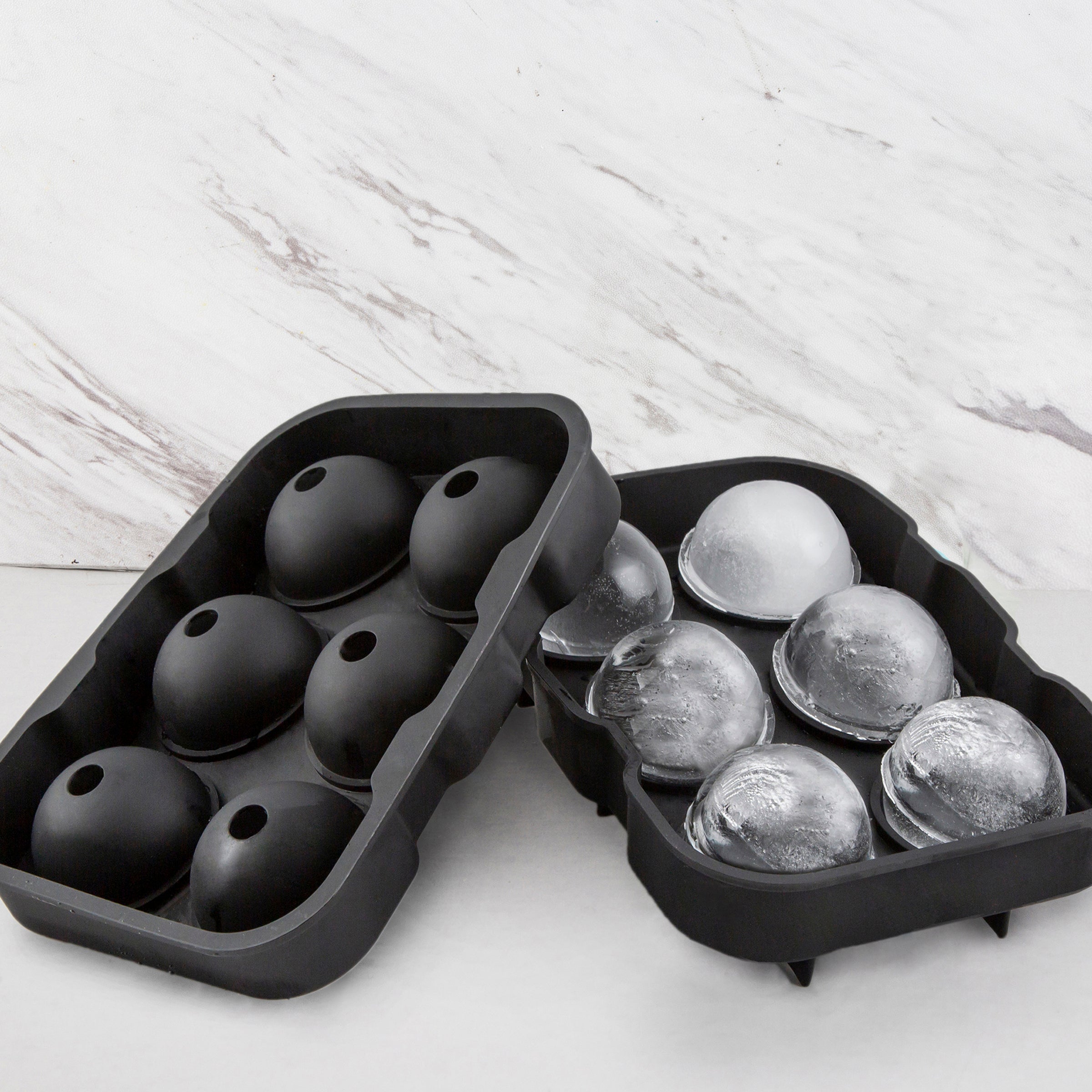Lenox Westmore Black Round Silicone Ice Mold - Image 4