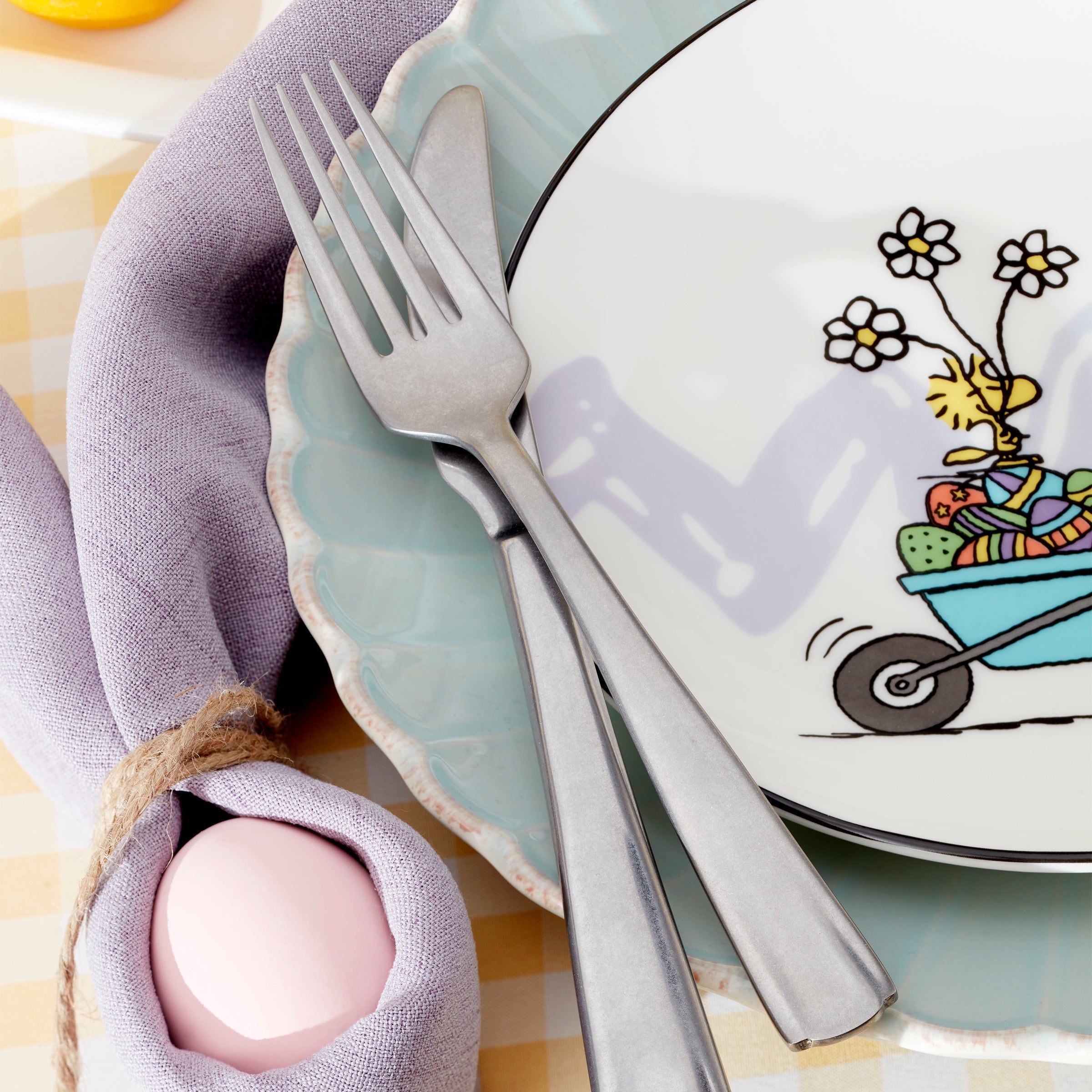 Lenox Westmore Snoopy Easter Accent Plates, Set of 4 - Image 8