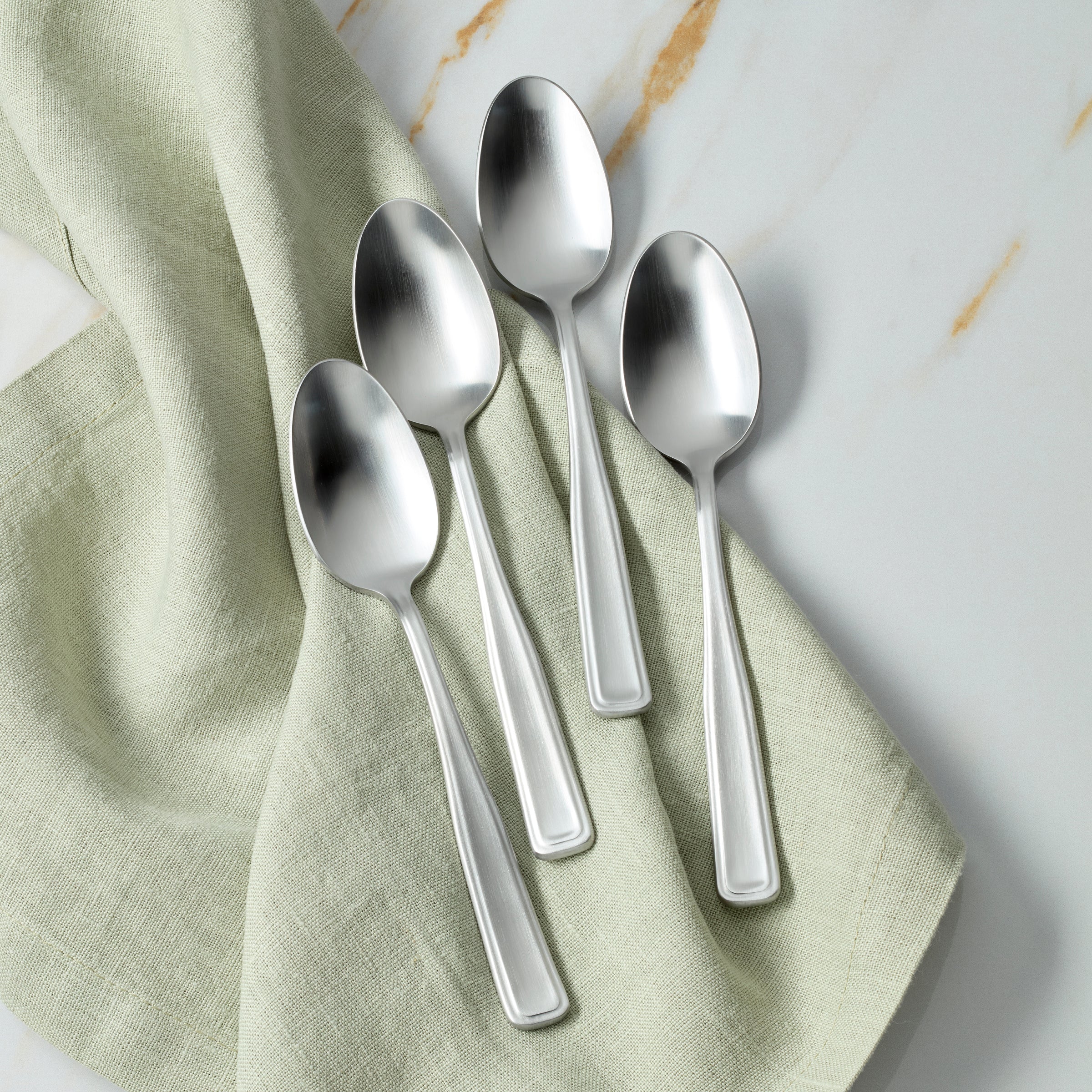 Lenox Westmore Reid Satin Dinner Spoons, Set of 4 - Image 2
