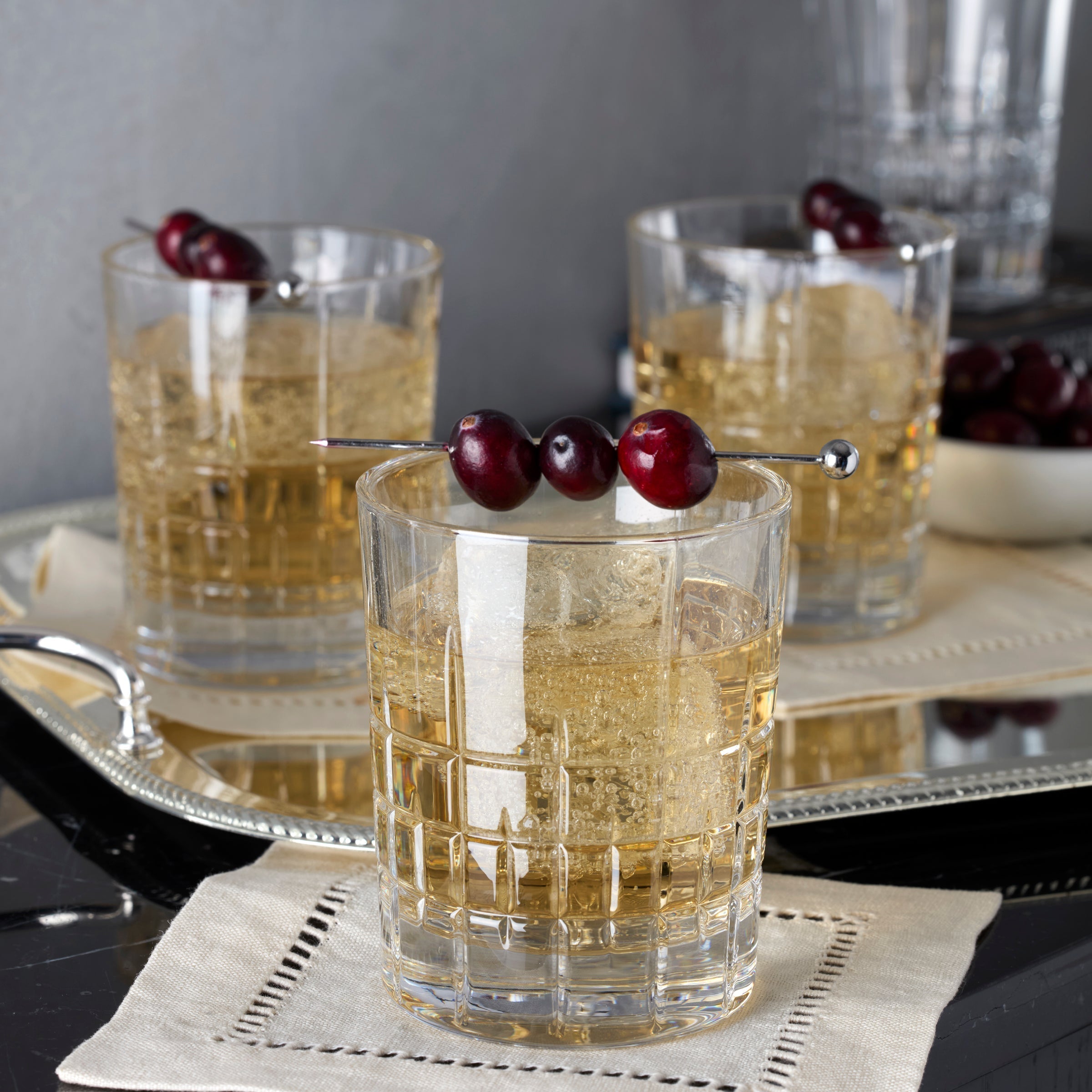 Lenox Westmore Deklan Crystal Double Old Fashion Glasses, Set of 4 - Image 2