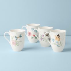 Alternative view of Lenox Westmore Butterfly Meadow Mugs, Set of 4