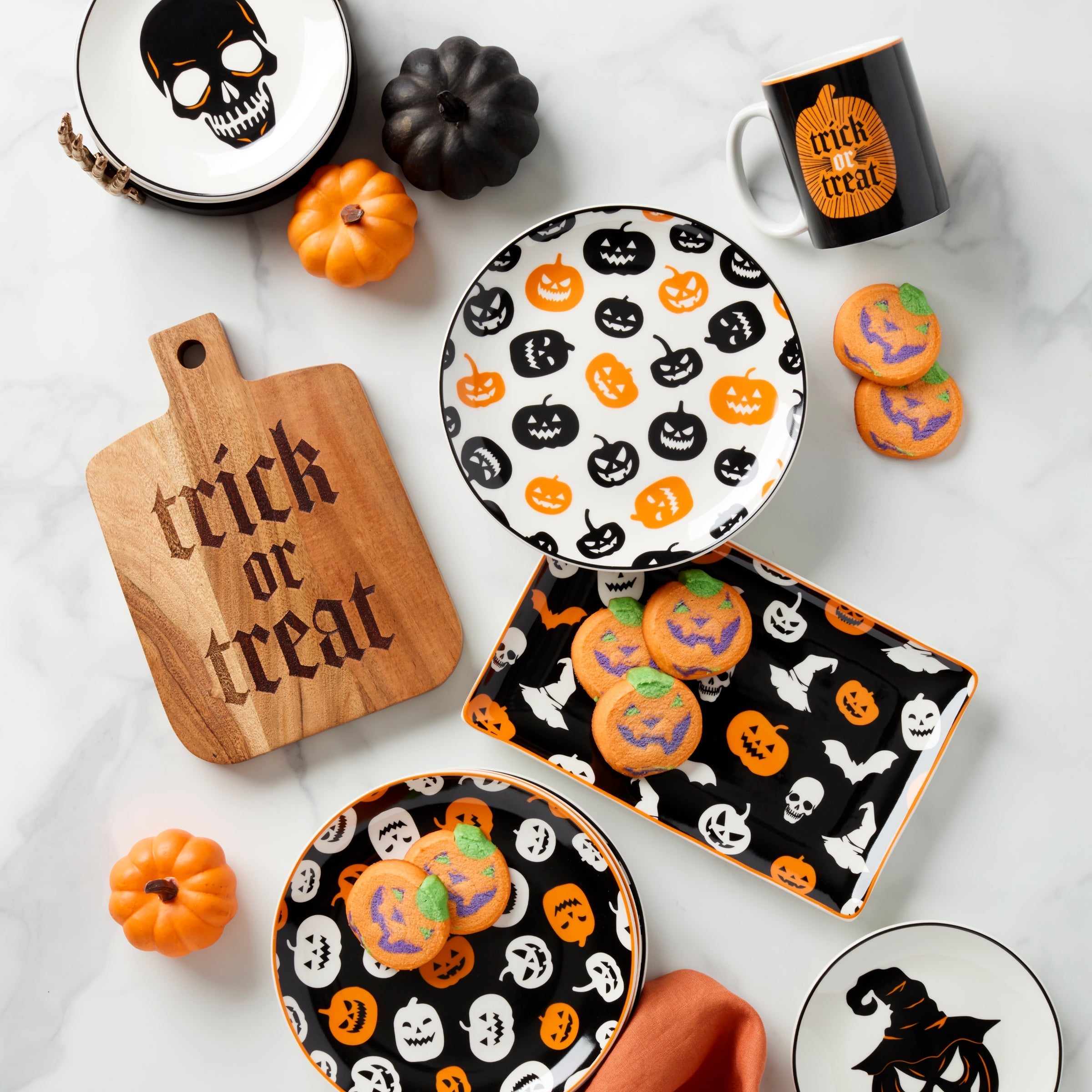 Lenox Westmore Vintro Halloween Trick or Treat Cheese Board - Image 3