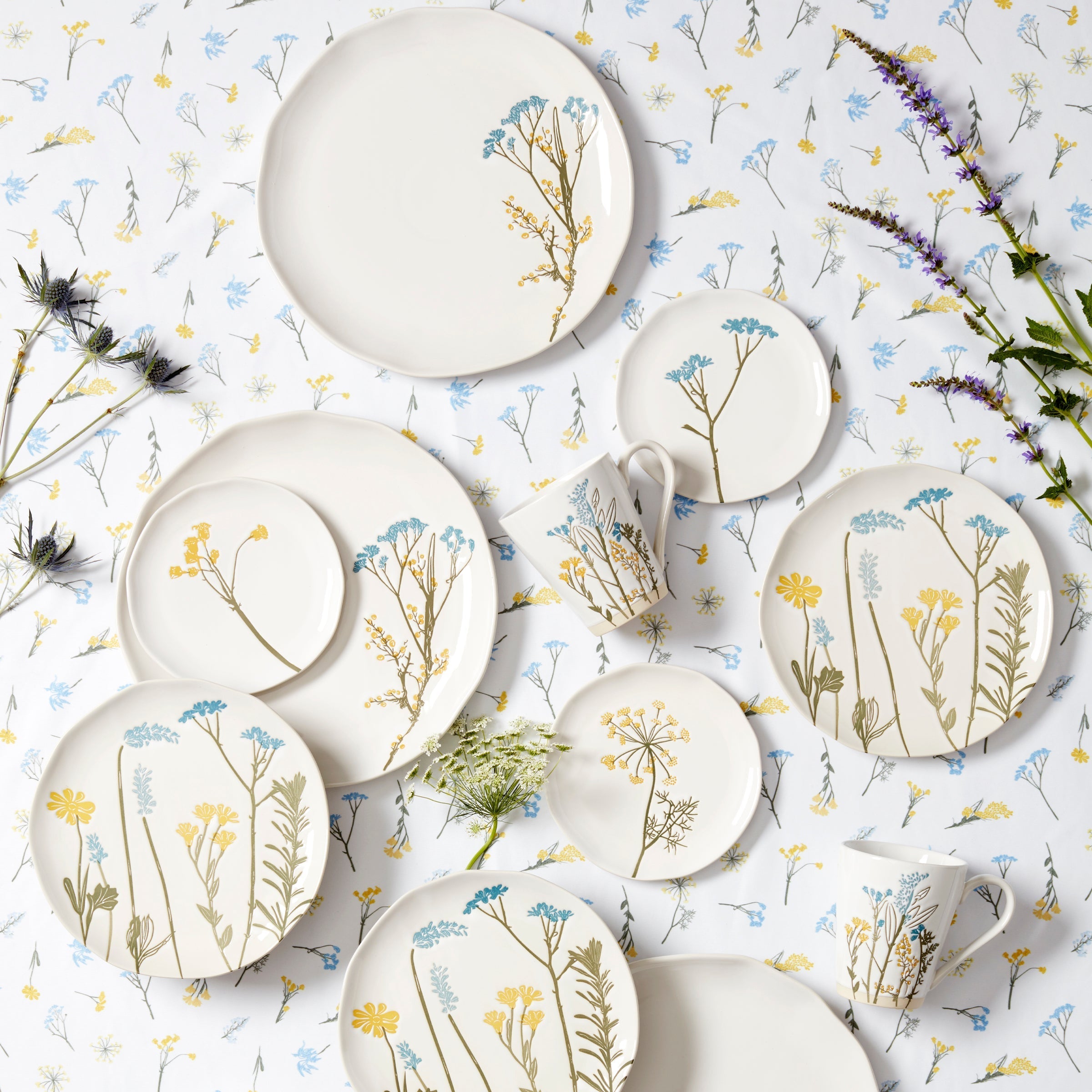 Lenox Westmore Wildflowers Dinner Plates, Set of 4 - Image 9