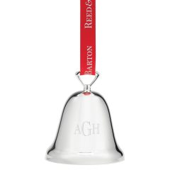 Lenox Westmore Personalized Christmas Silverplated Bell Ornament