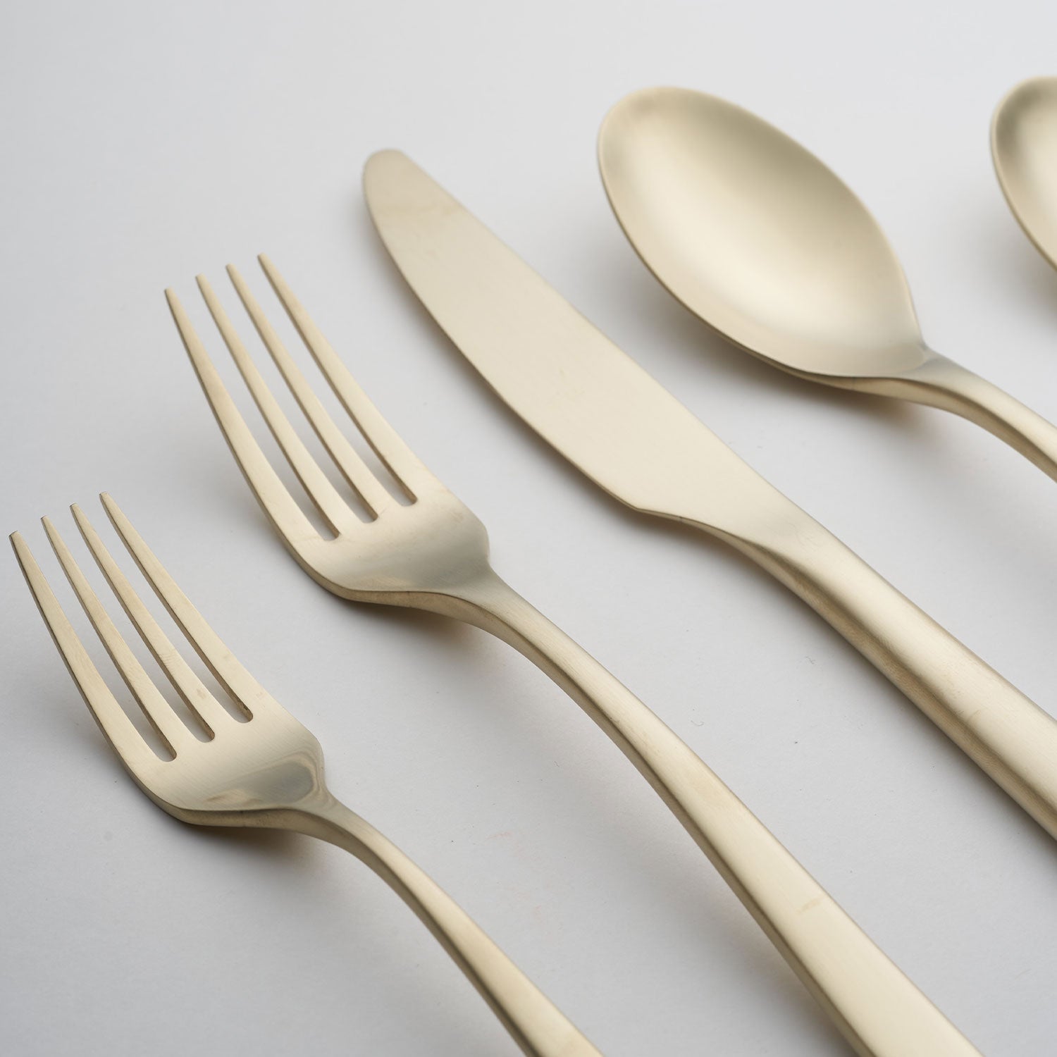 Lenox Westmore Averie Champagne Satin 20-Piece Flatware Set - Image 4