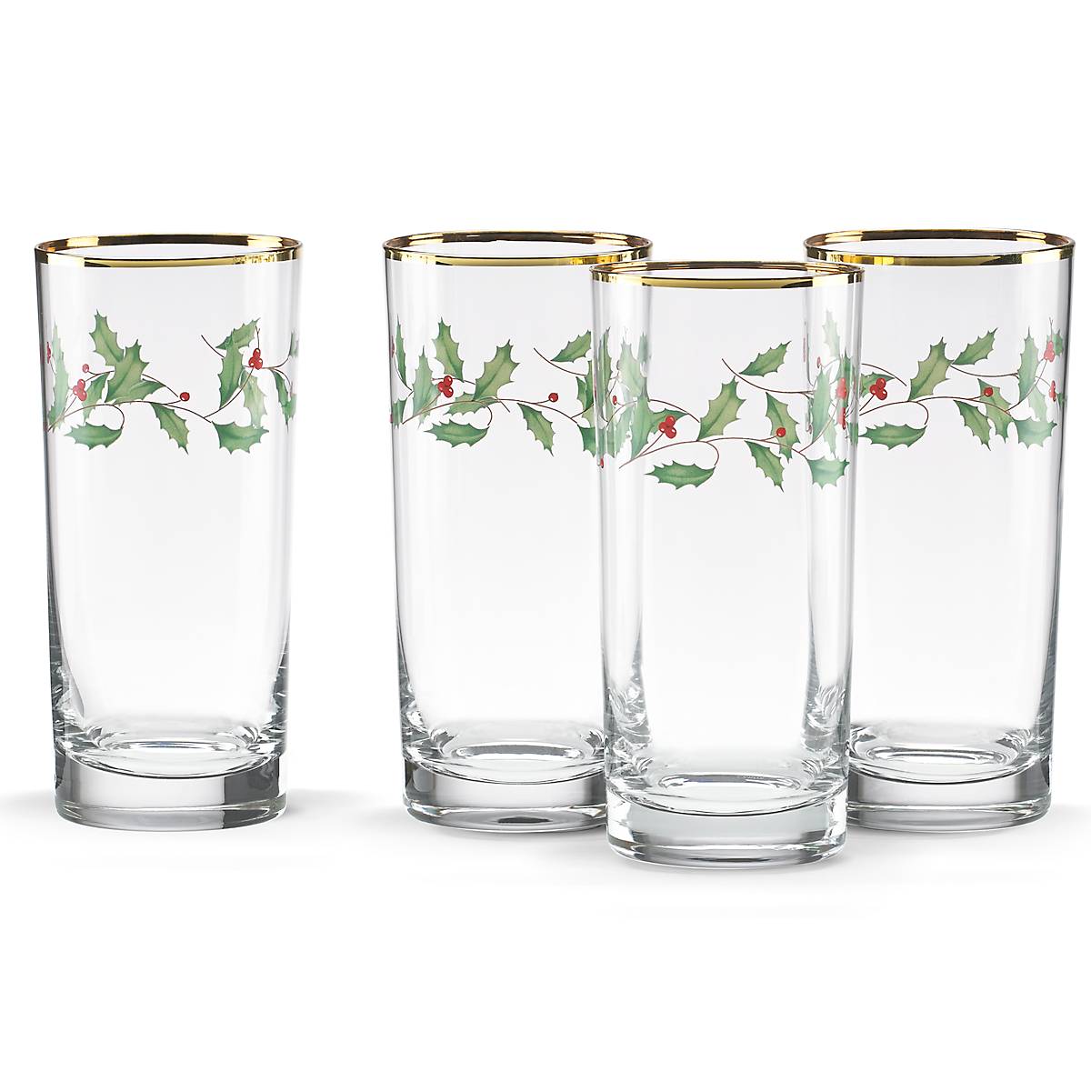 Lenox Westmore Holiday Highball Glasses, Set of 4 - Image 2