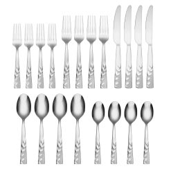 Alternative view of Lenox Westmore Blossom Sand 20-Piece Flatware Set