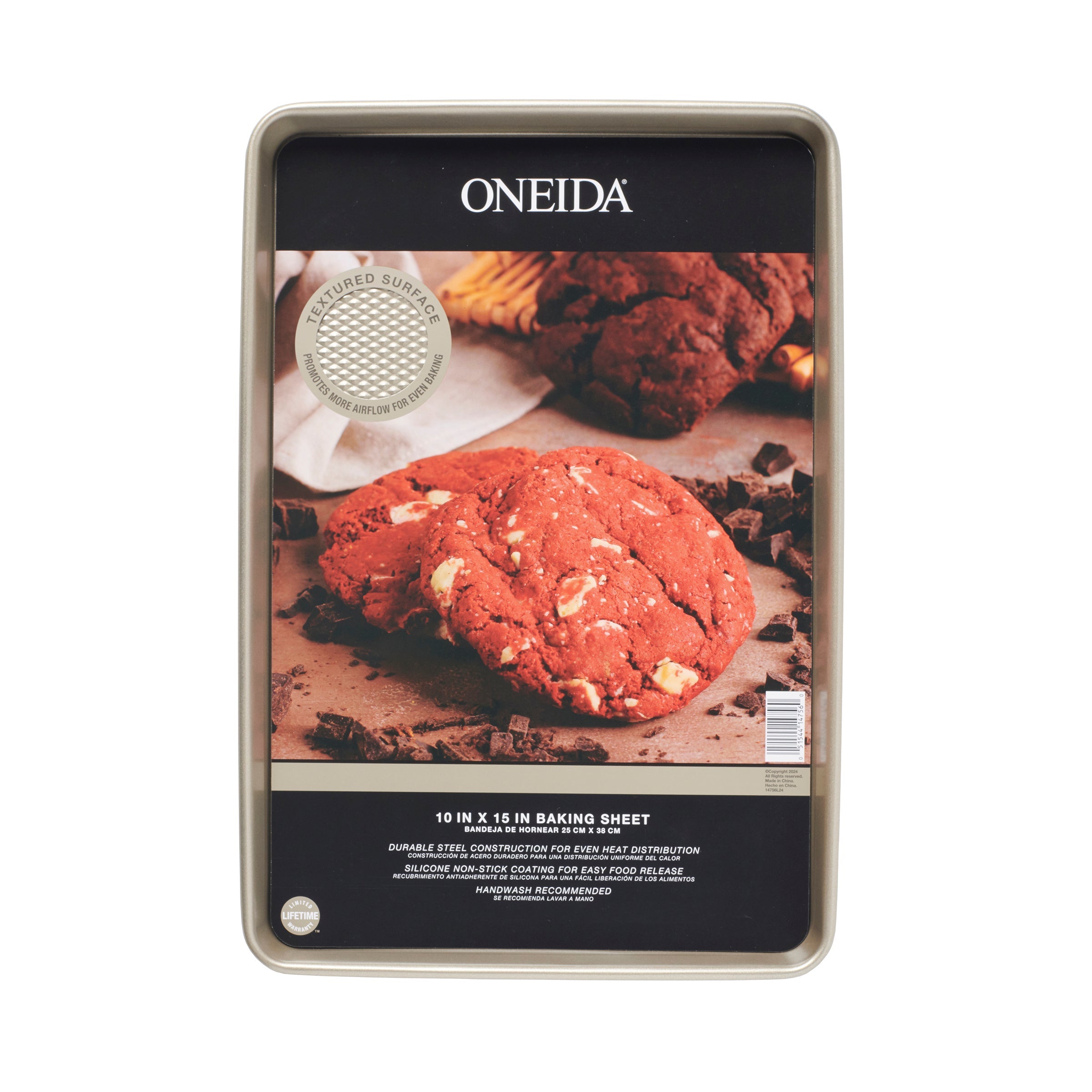 Lenox Westmore Oneida Kitchen 10x15 Textured Cookie Sheet