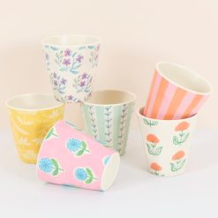 Lenox Westmore Flora Reusable Cups, Set of 6