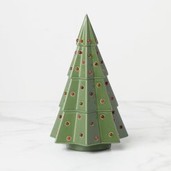 Alternative view of Lenox Westmore Evergreen Large Lit Tree Figurine