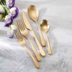 Alternative view of Lenox Westmore Kenbrook Champagne Vintage 20-Piece Flatware Set