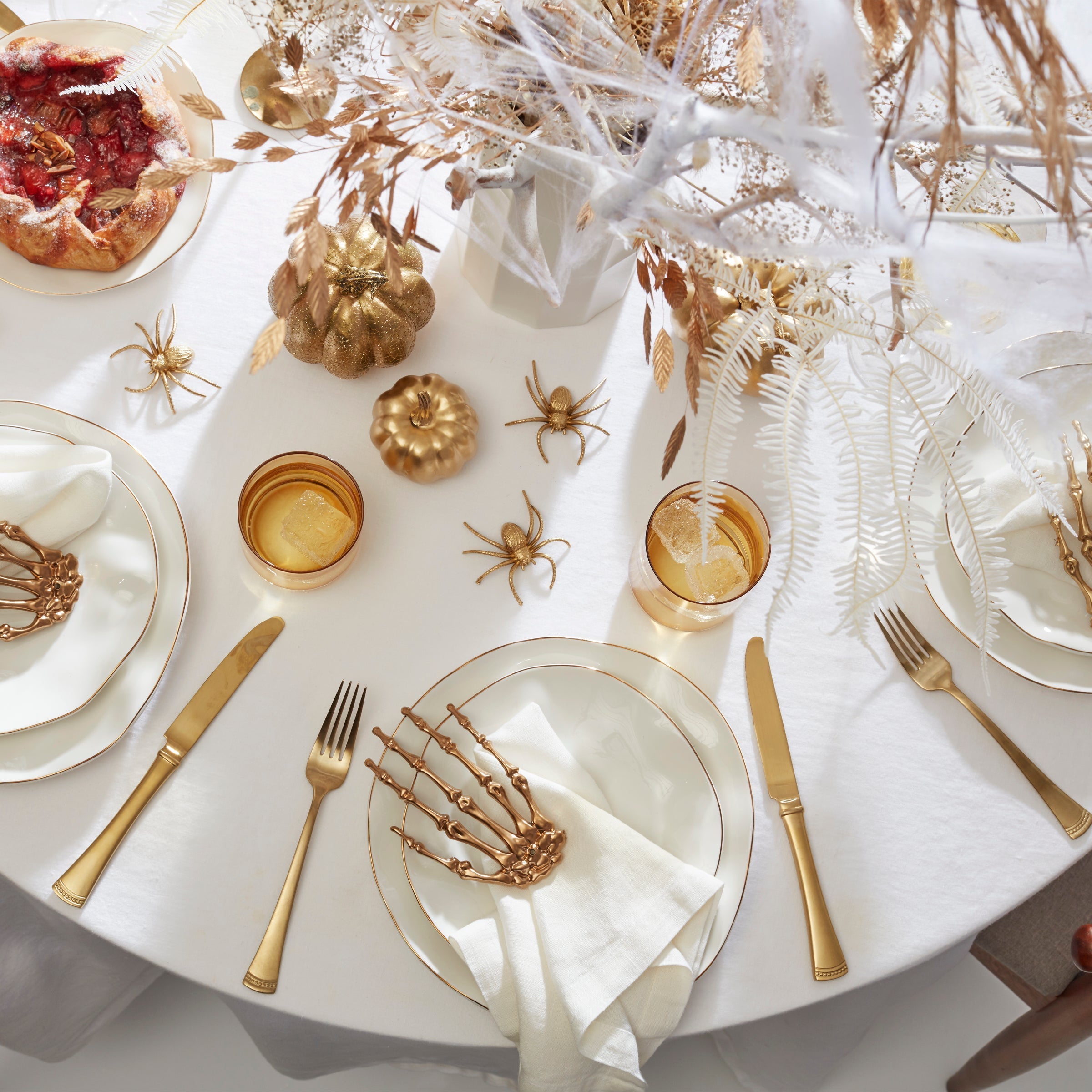 Lenox Westmore Portola Gold Satin 20-Piece Flatware Set - Image 9