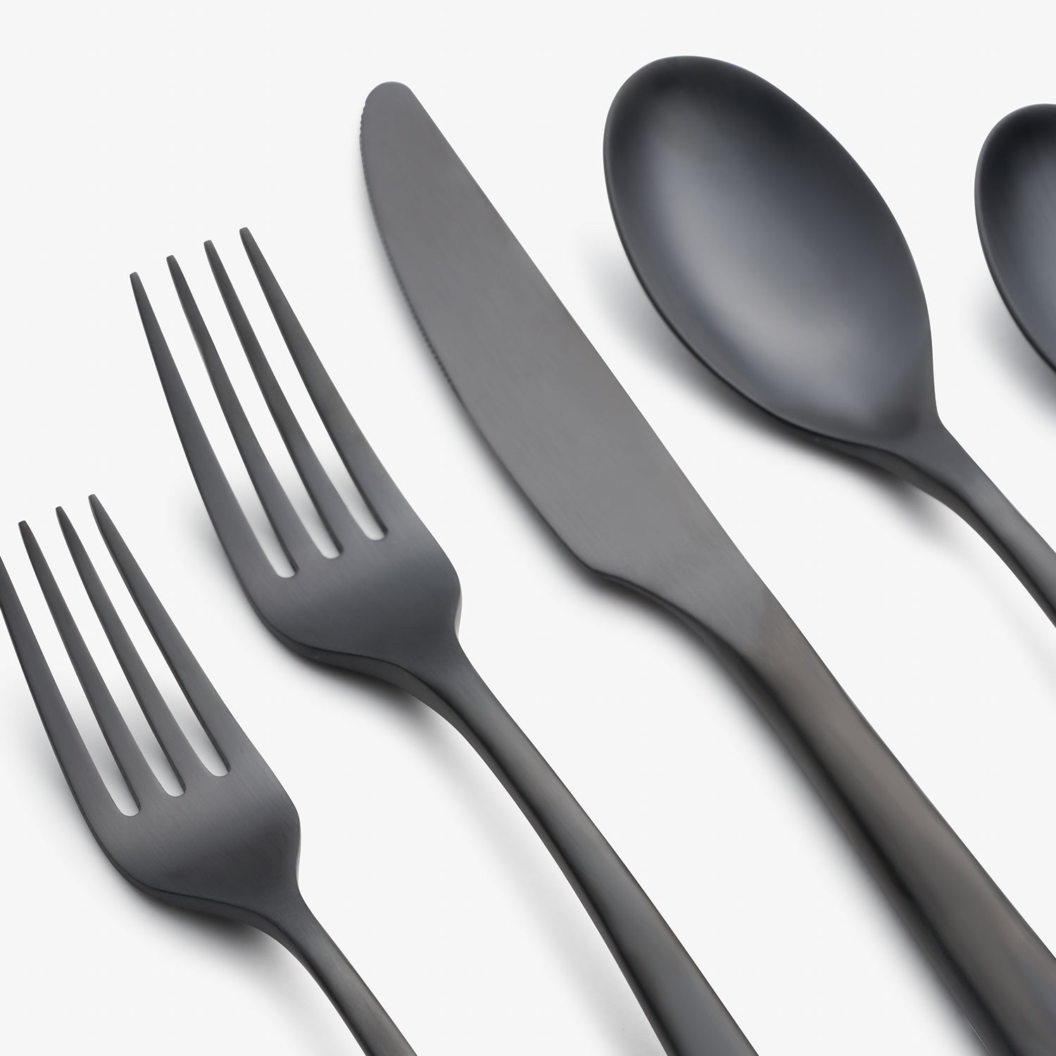 Lenox Westmore Averie Black Satin 20-Piece Flatware Set - Image 5