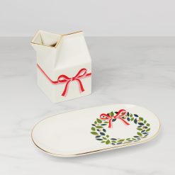 Lenox Westmore Be Jolly Milk & Cookie Plate