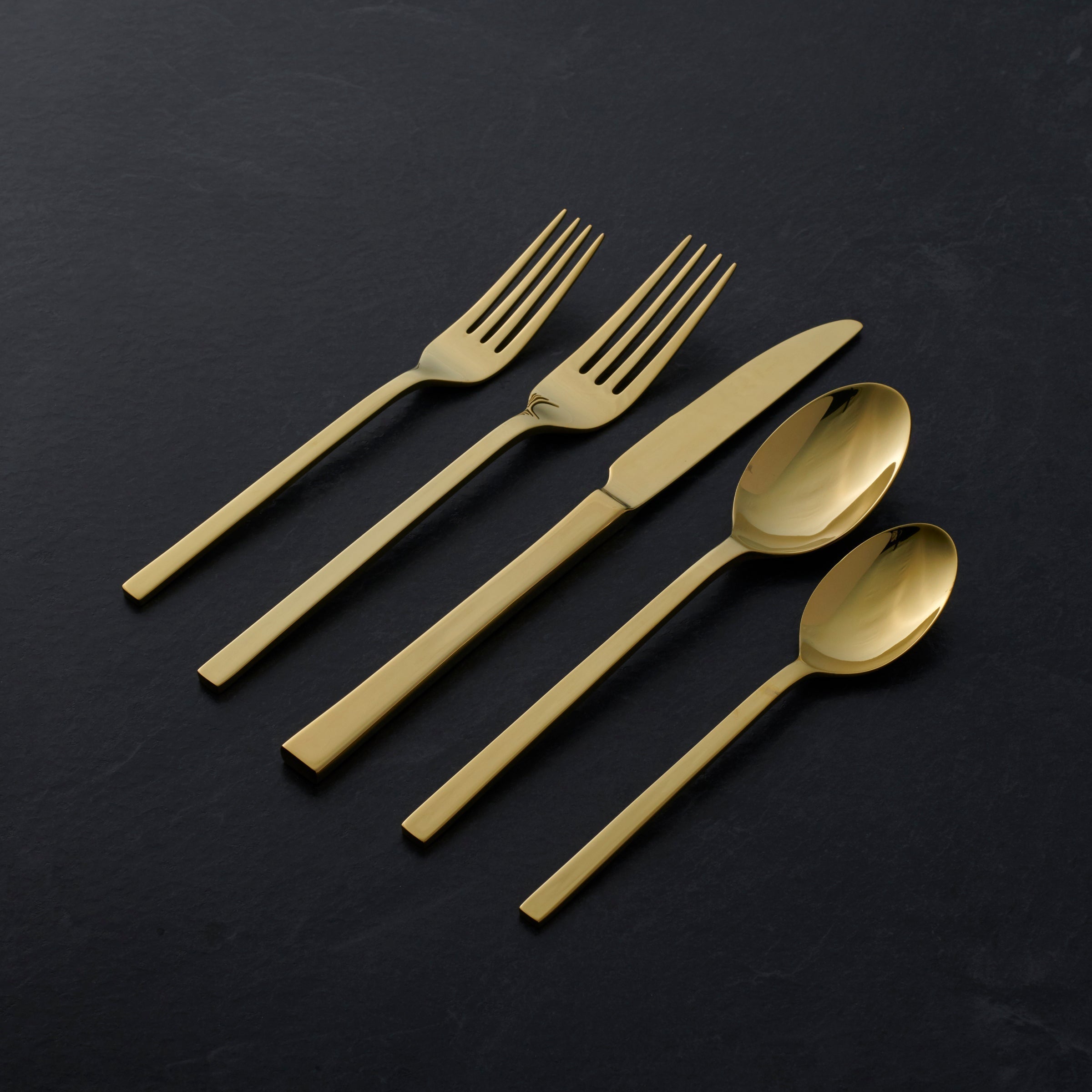 Lenox Westmore Allay Champagne 20-Piece Flatware Set - Image 2