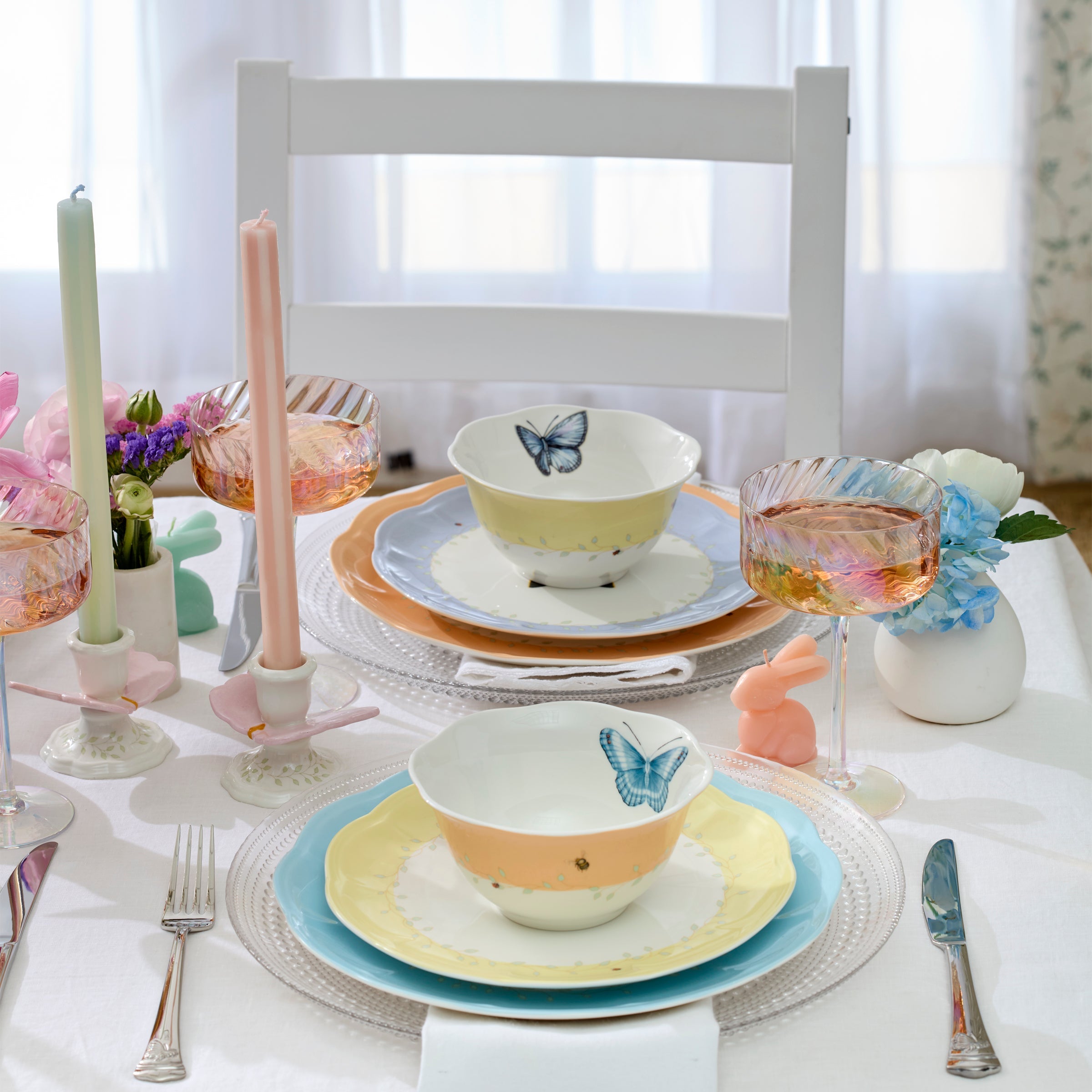 Lenox Westmore Butterfly Meadow Colors 18-Piece Dinnerware Set - Image 7