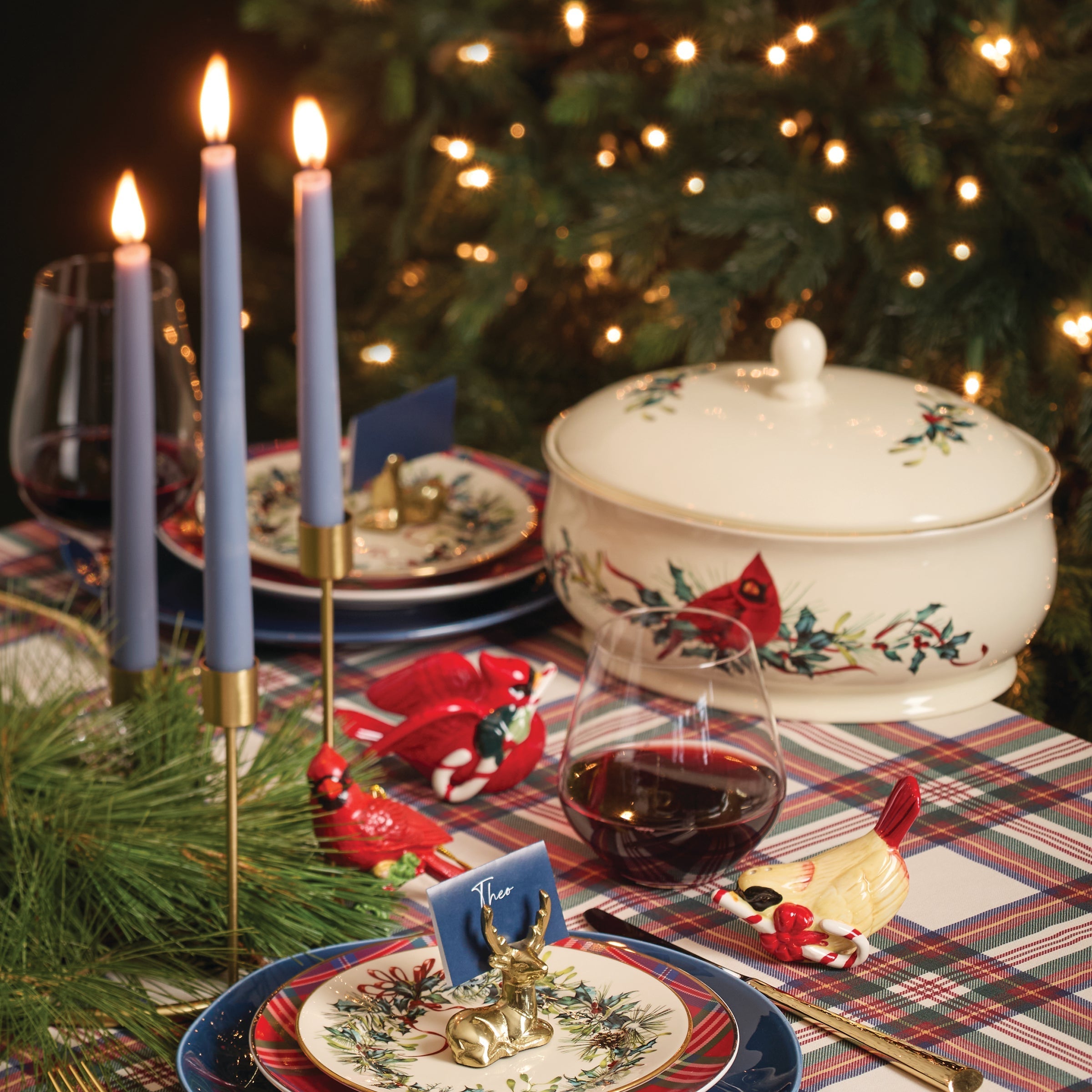 Lenox Westmore Winter Greetings 5-Piece Place Setting - Image 5