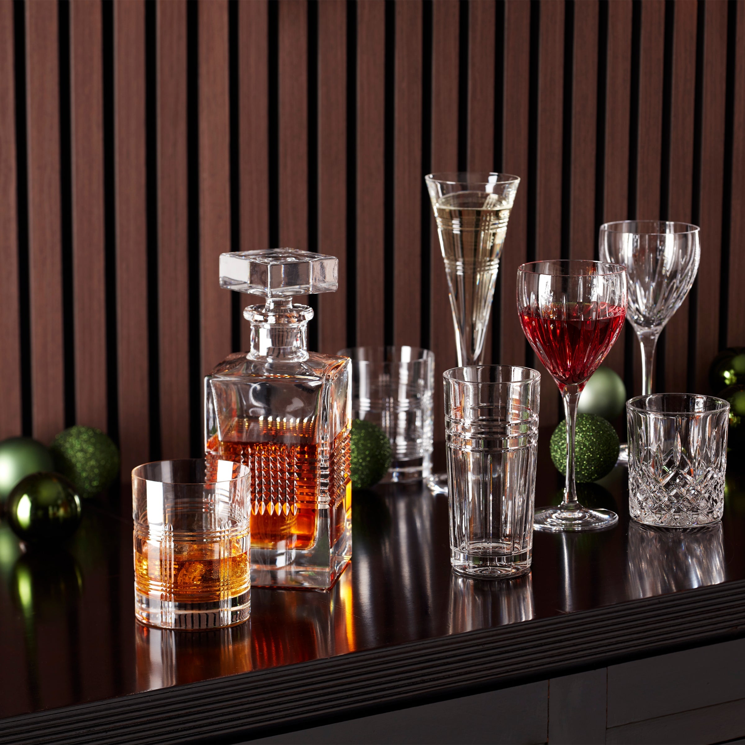 Lenox Westmore Sloane Crystsal 5-Piece Whiskey Set - Image 2