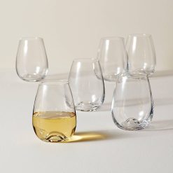 Alternative view of Lenox Westmore Tuscany Classics Stemless Wine Glasses, Set of 6
