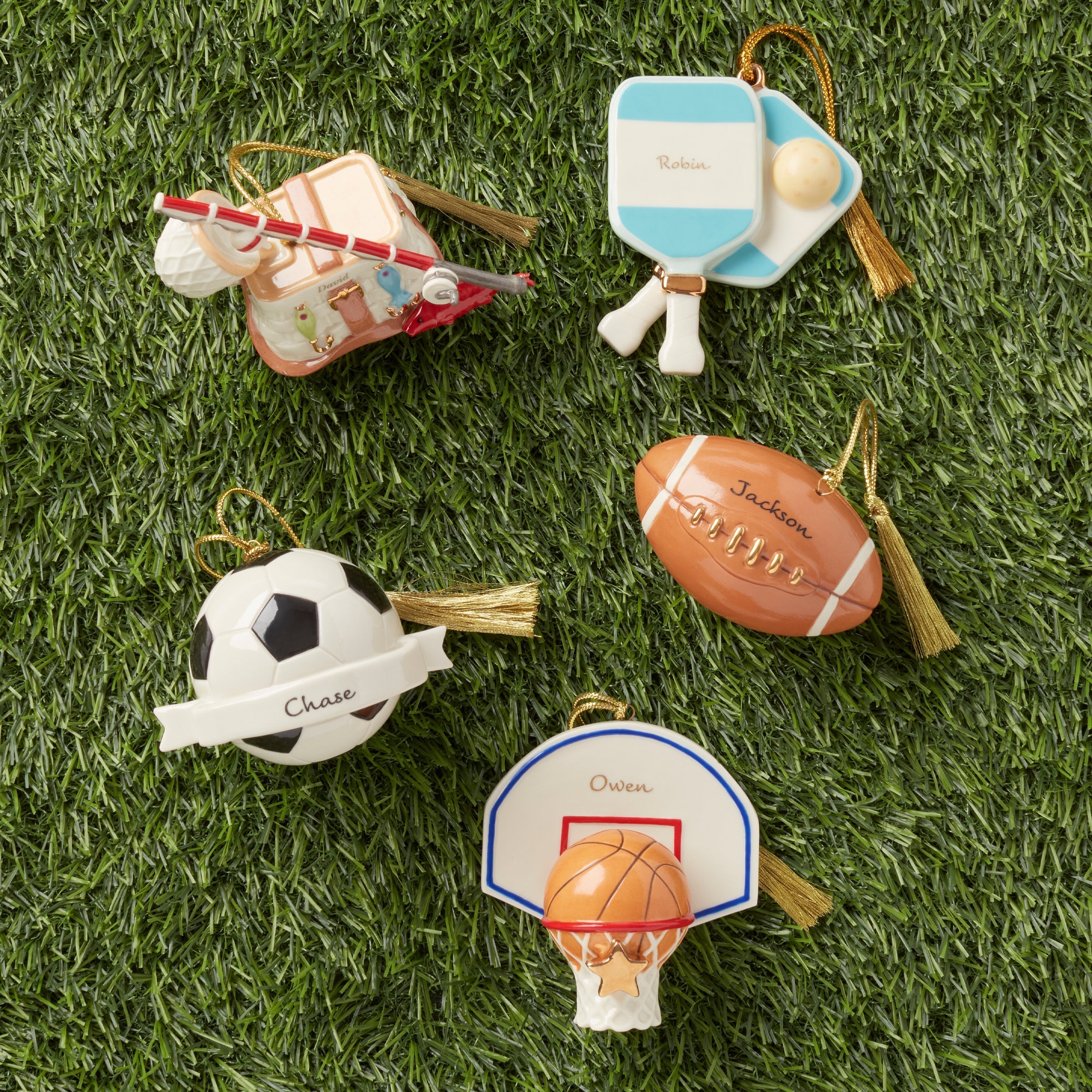 Lenox Westmore Personalized Basketball Ornament - Image 7