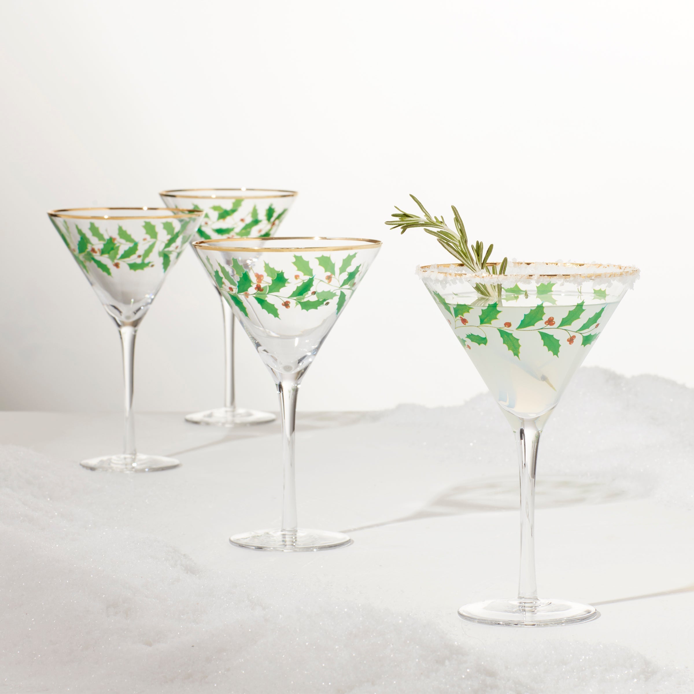 Lenox Westmore Holiday Martini Glasses, Set of 4 - Image 5
