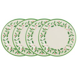 Alternative view of Lenox Westmore Holiday Melamine Dinner Plates, Set of 4