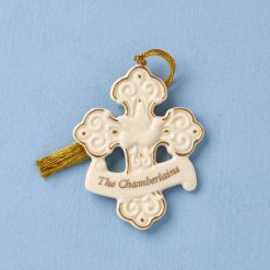 Lenox Westmore Personalized My Family Cross Ornament