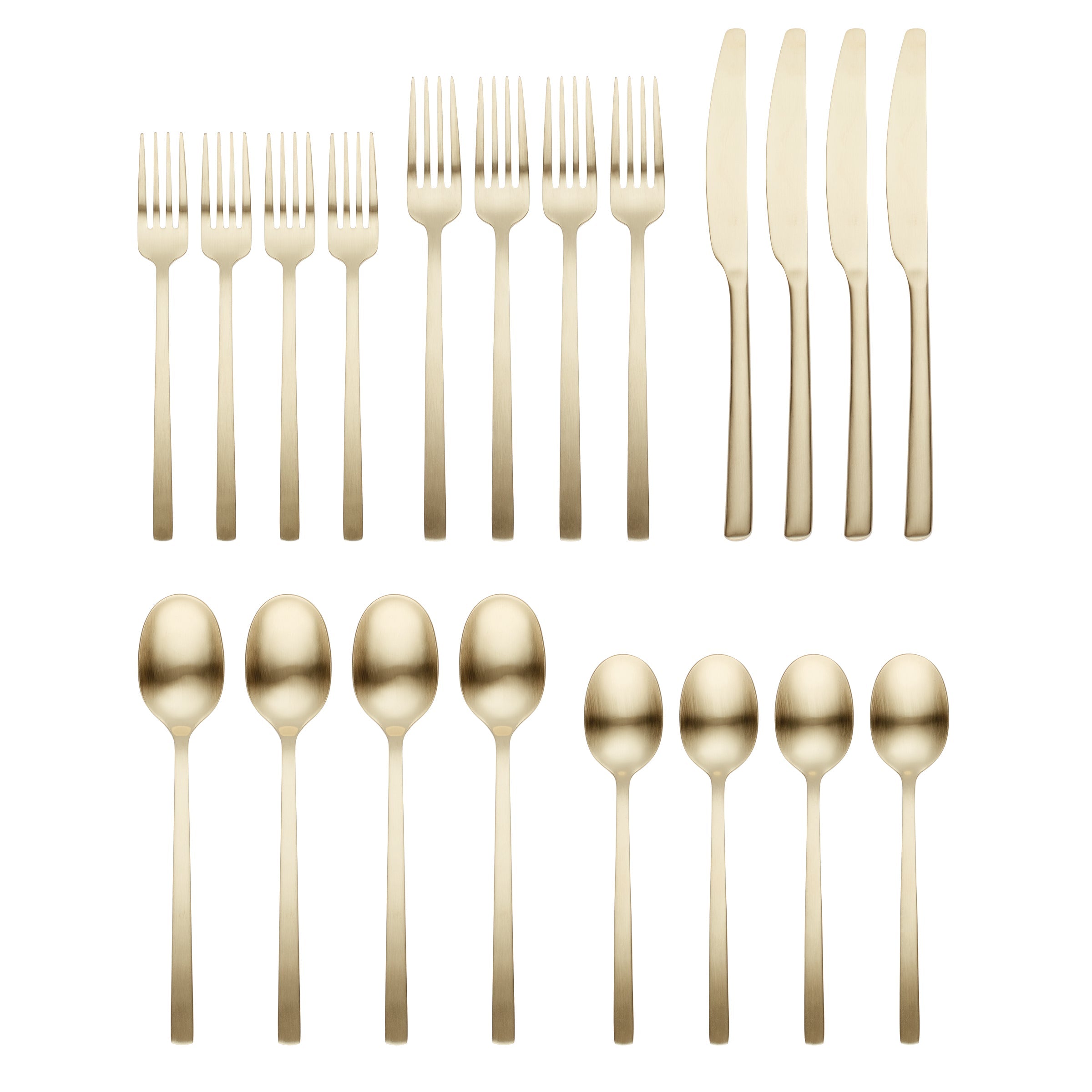 Lenox Westmore Beacon Champagne Satin 20-Piece Flatware Set - Image 2