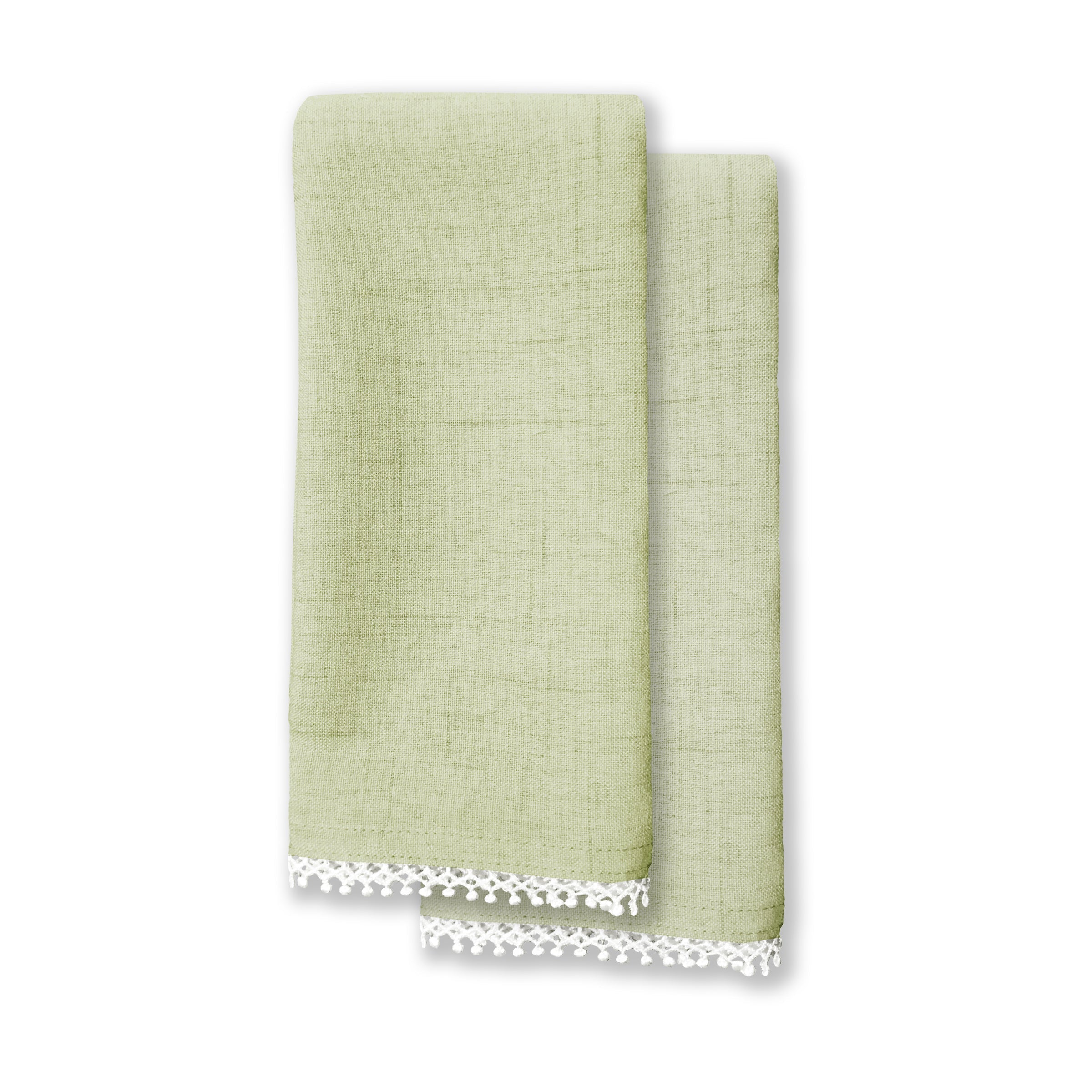 Lenox Westmore French Perle Pistachio Napkin, Set of 2 - Image 2